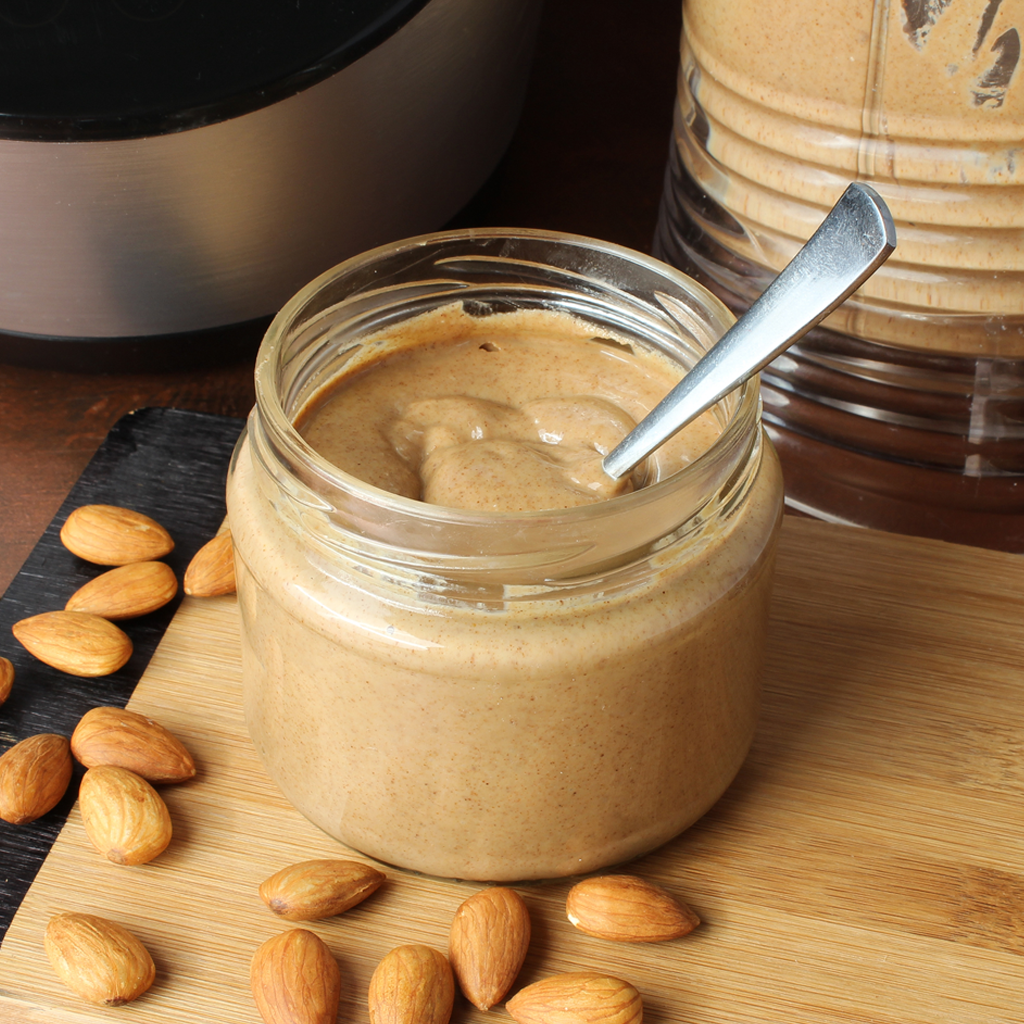 The Best Fresh Homemade Almond Butter