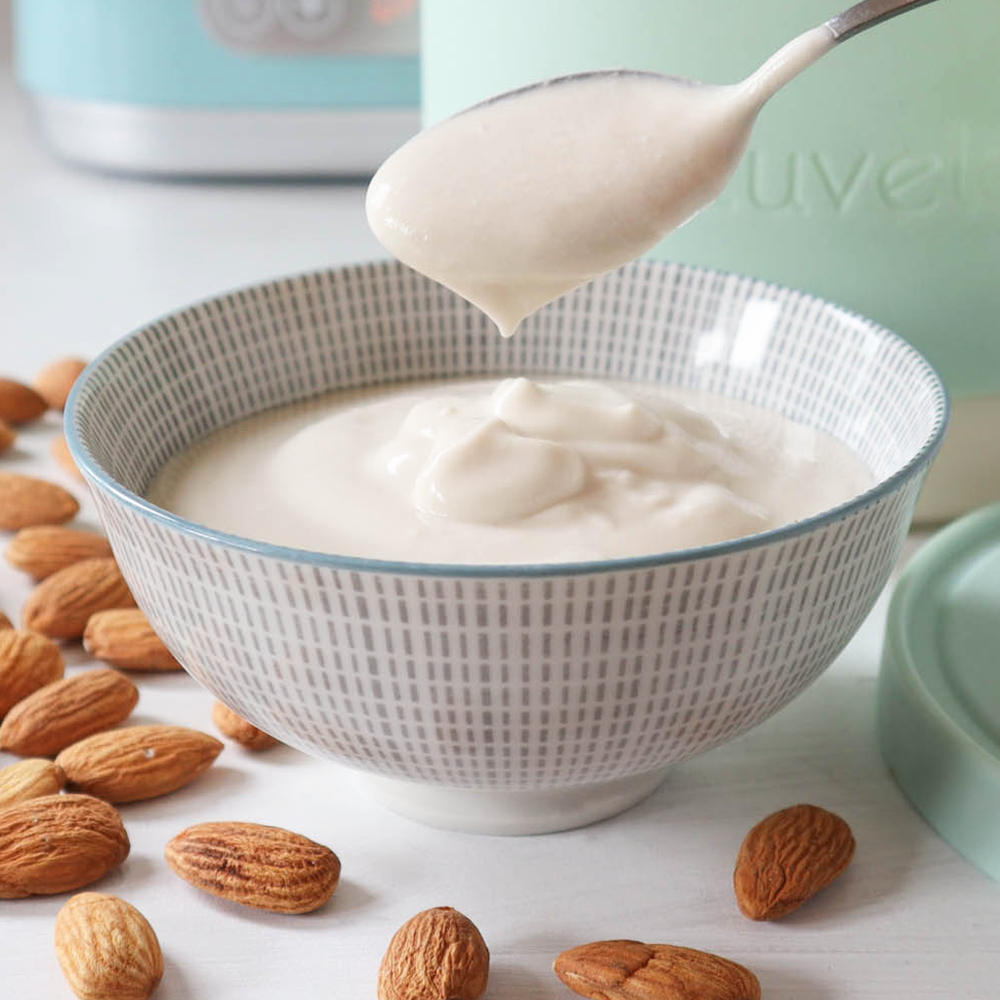 How to make almond milk yogurt Luvele AU