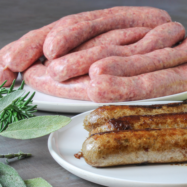 Made from scratch homemade Beef sausages - Luvele AU