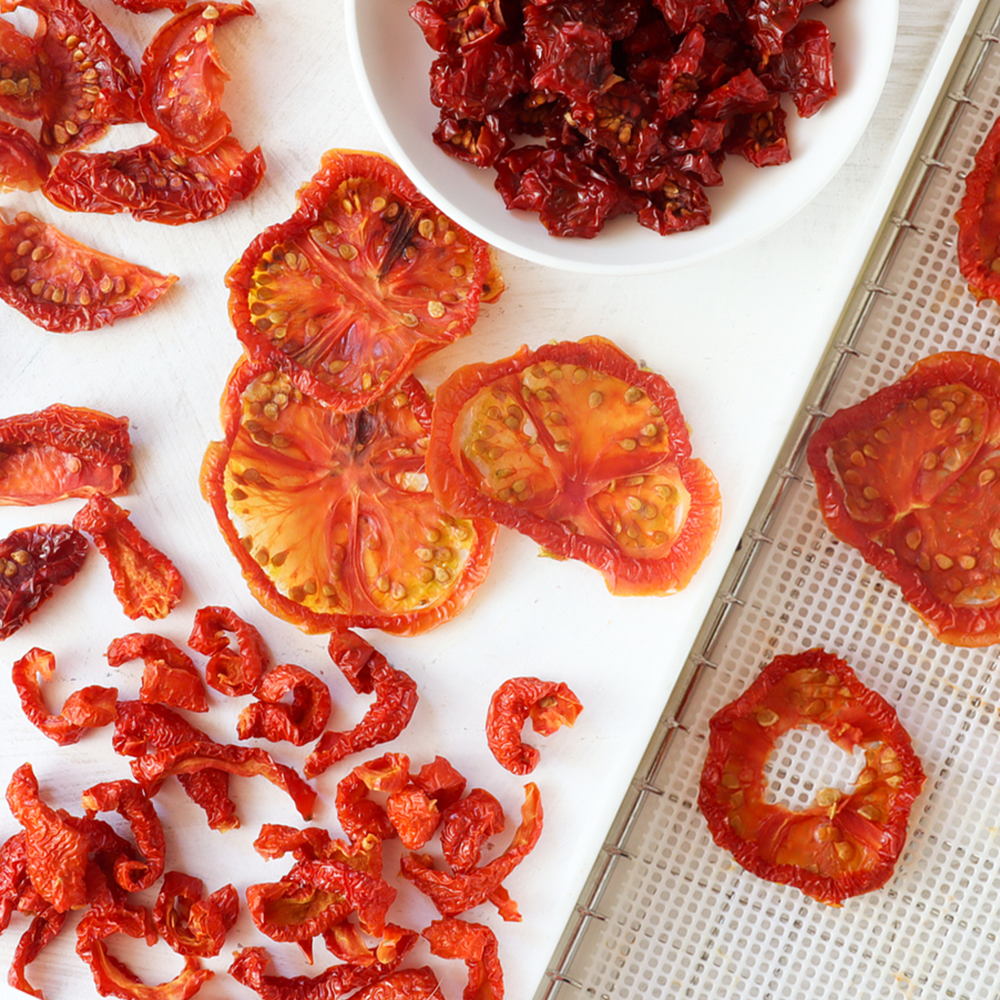 Best practise drying tomatoes in a food dehydrator Luvele AU