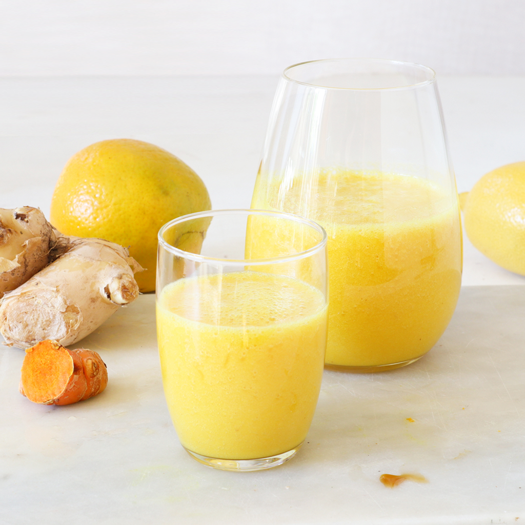 Homemade immune boosting wellness shot