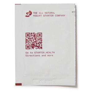 Probiotic Yogurt Starter Culture - Includes Reuteri - 12 sachets