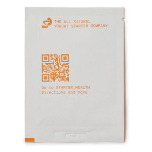 Traditional Yogurt Starter Culture - Includes Acidophilus - 12 sachets