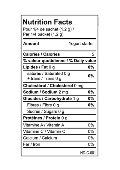 Yogourmet Non-Dairy Yoghurt Starter | 18 grams