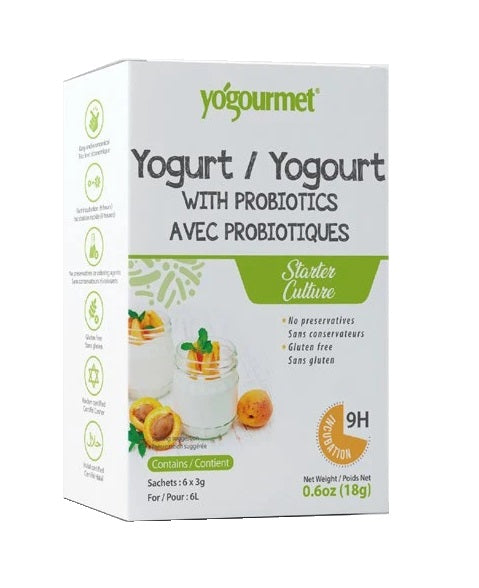 Yogourmet 'Immune Booster' Probiotic Starter | Three Pack | 18 x 3g Sachets